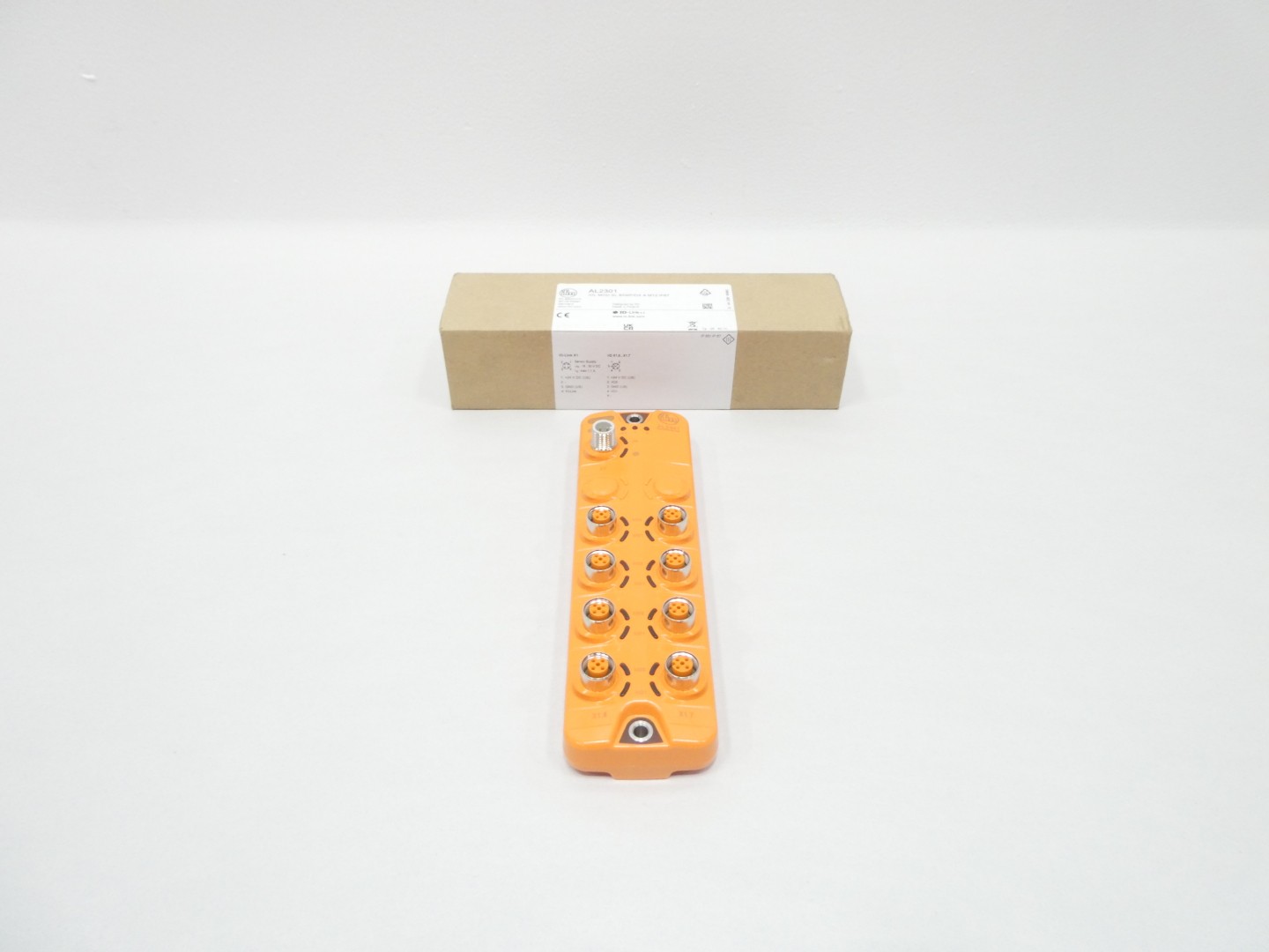 Ifm AL2301 IOL MOD SL 8XMP/DX A M12 IP67 Io-link Input/output Module