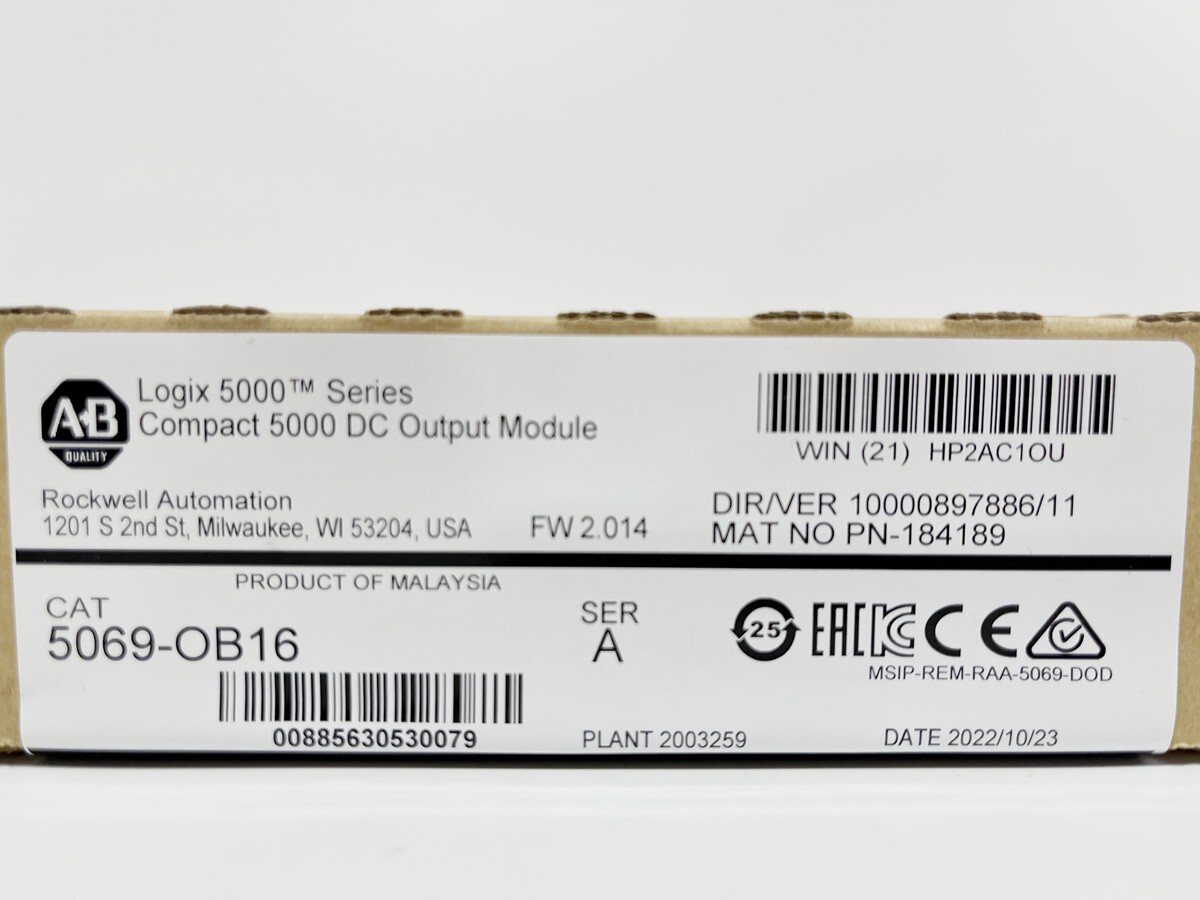 New AB 5069-OB16 Industrial Drive Free Shipping New in Box Factory Sealed PLC US
