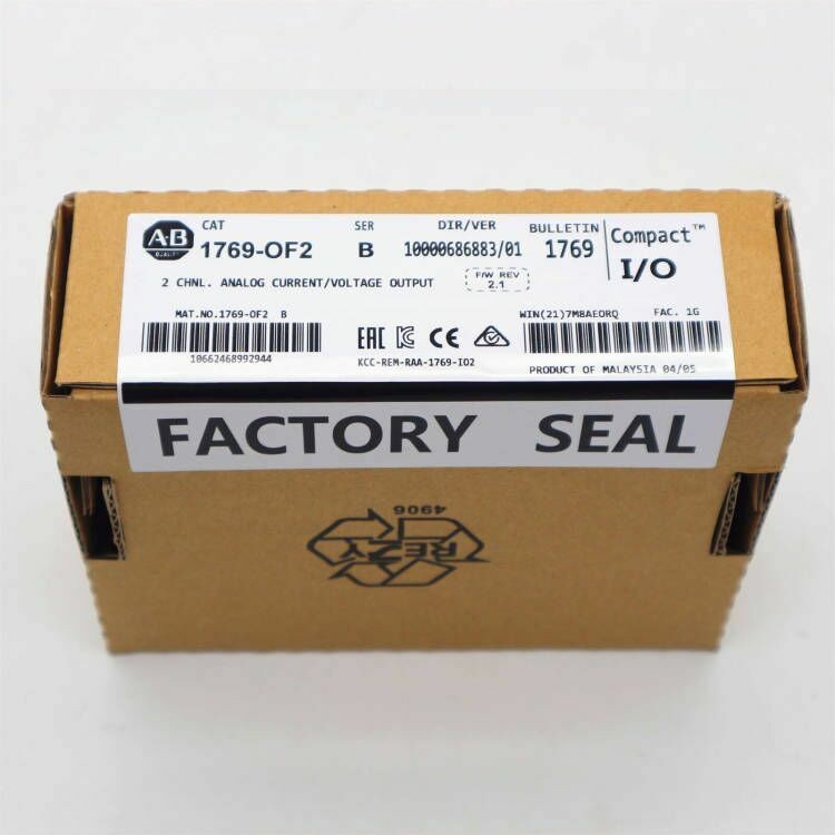 1 PCS New Factory Sealed AB 1769-OF2 SER B Compact I/O Output Module 1769OF2 US