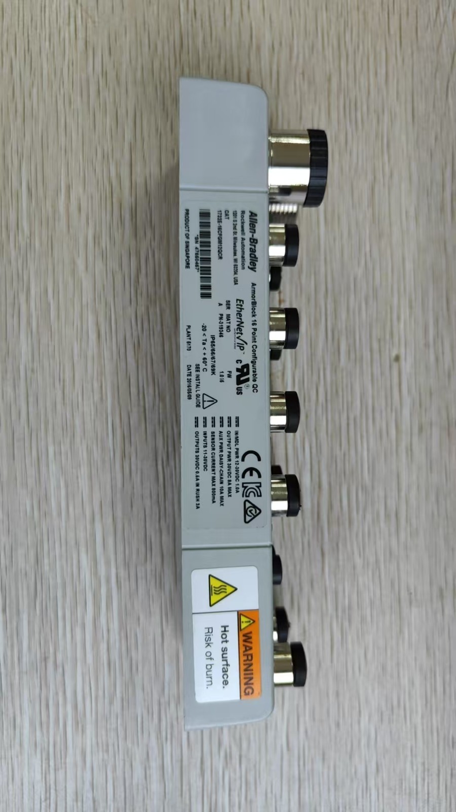 Allen Bradley 1732E-16CFGM12QCR I/O Module