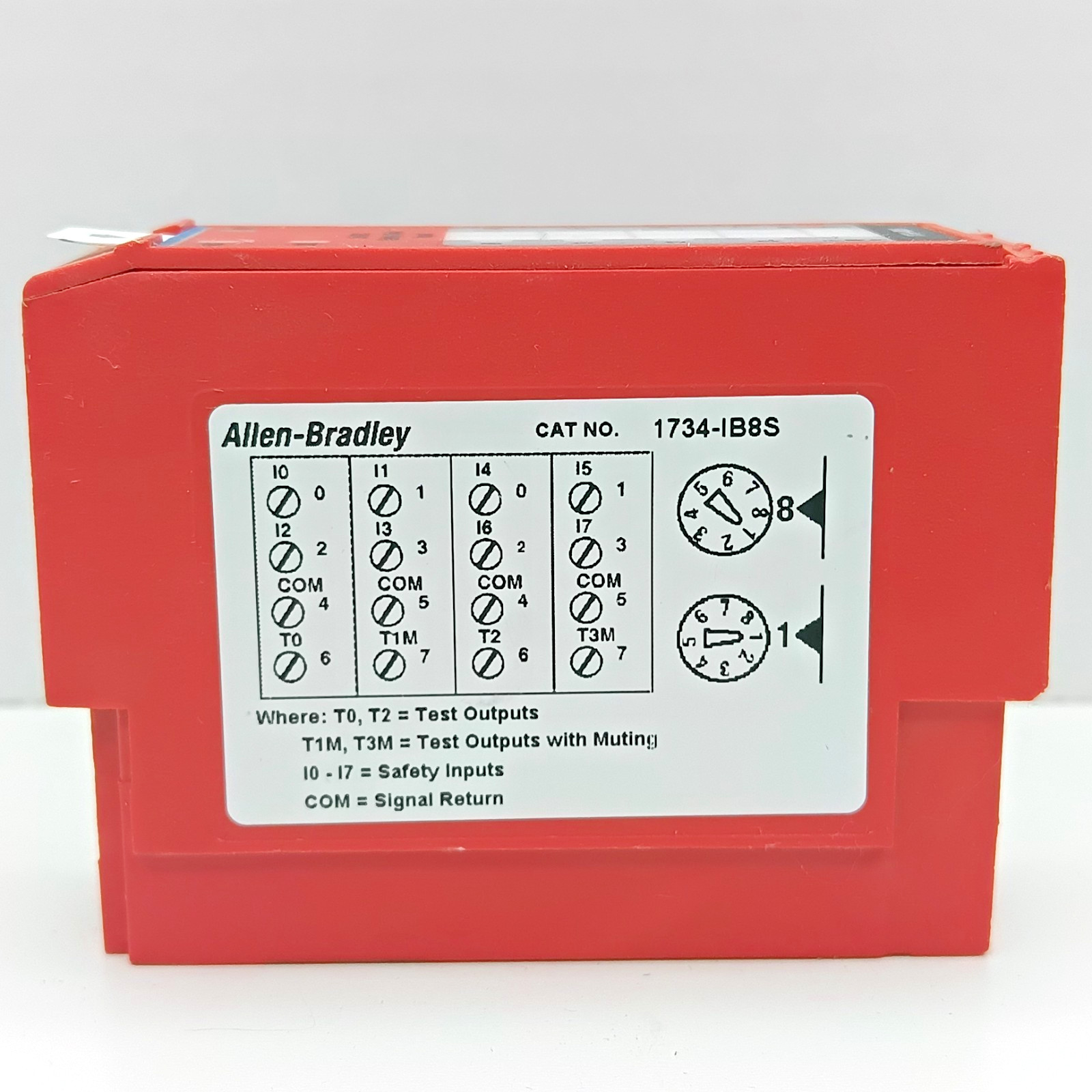 Allen-Bradley 1734-IB8S POINT Guard I/O Safety Input Module 1734IB8S