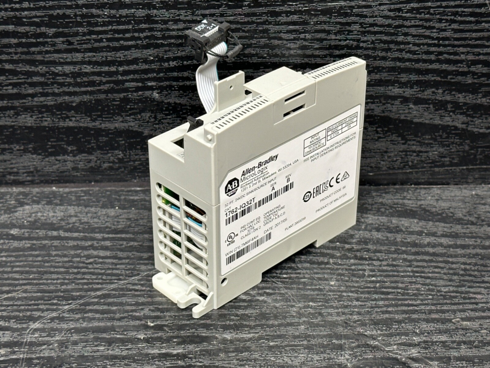 Allen Bradley 1762-IQ32T 1762-1Q32T A MicroLogix 1200 Input Module DC 32 Pt #3