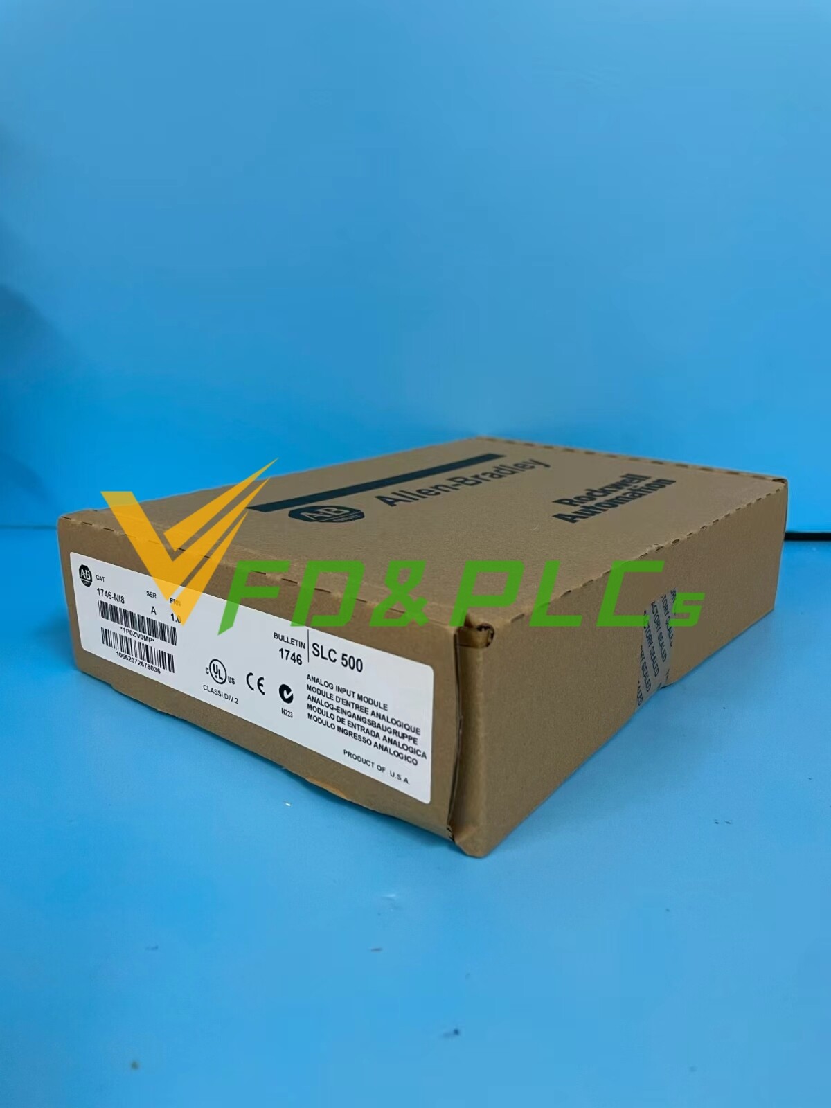 New Factory Sealed Unbrand 1746-NI8 SER A SLC 500 Analog Input Module 1746NI8