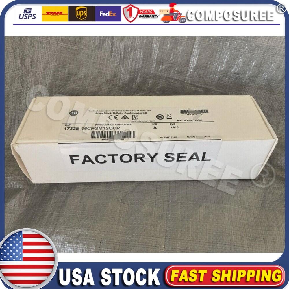 Allen Bradley 1732E-16CFGM12QCR /A ArmorBlock Module *NEW IN BOX* US Free Tax