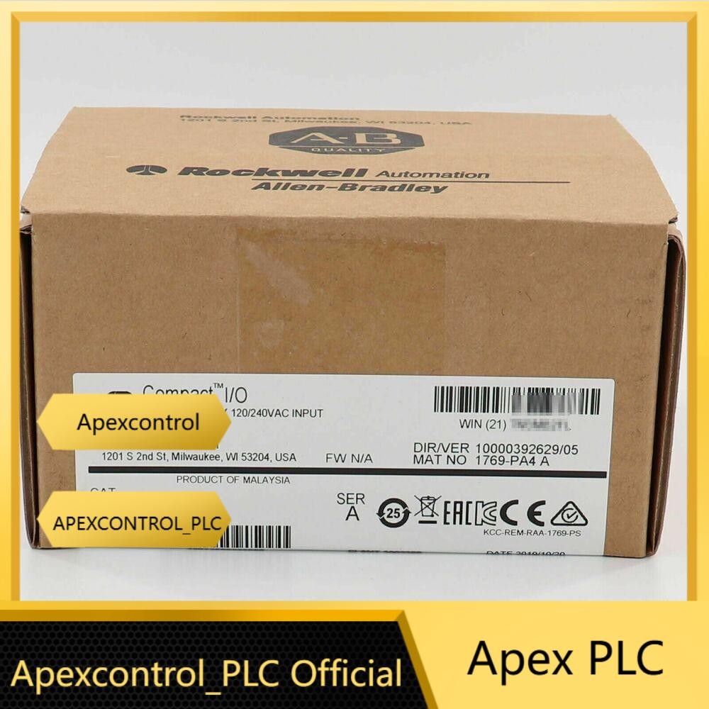 New AB 1769-PA4 SER A CompactLogix Power Supply Module 1769PA4 US Free Tax