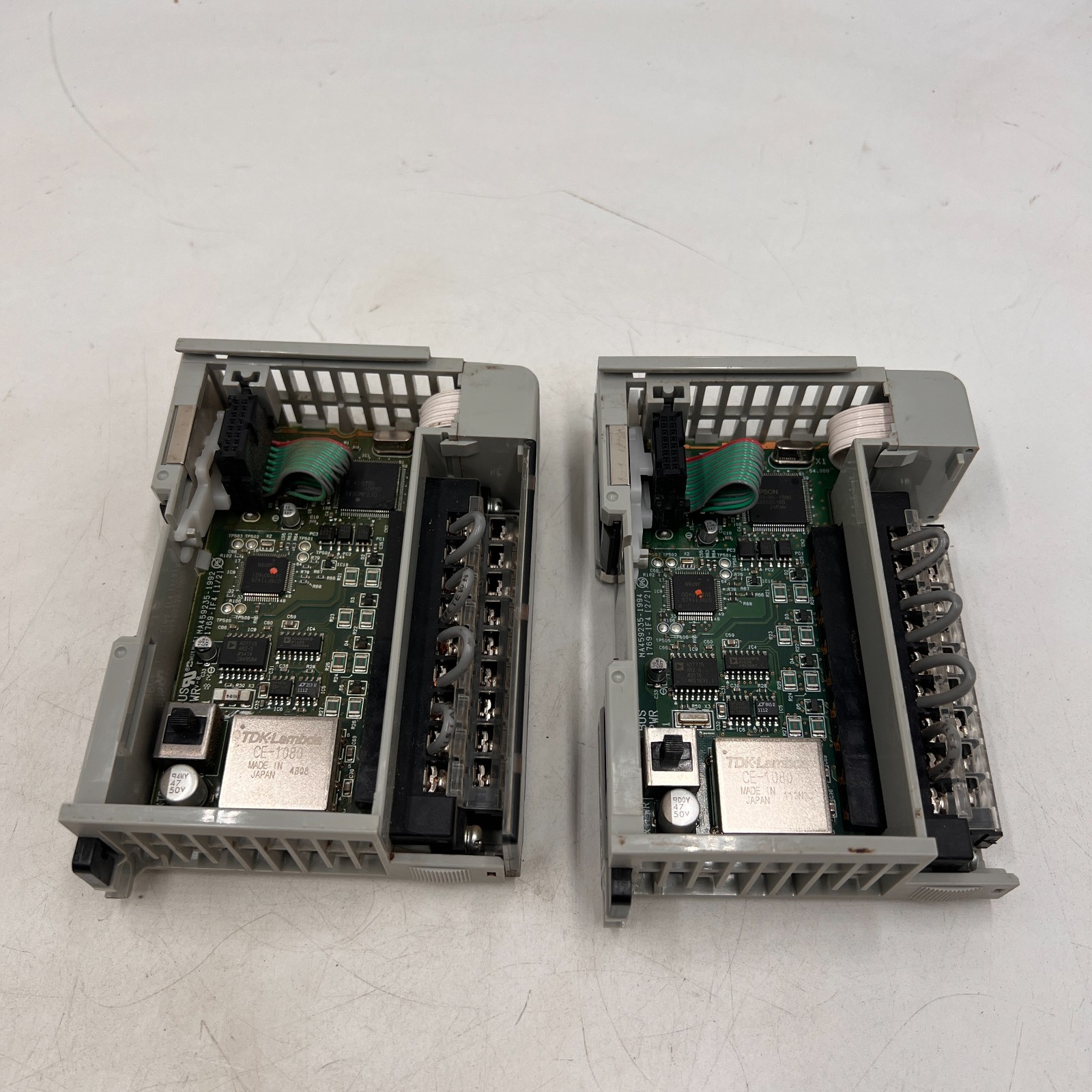 Lot of 2 Allen-Bradley 1769-IF4 Ser B. PLC Input Modules