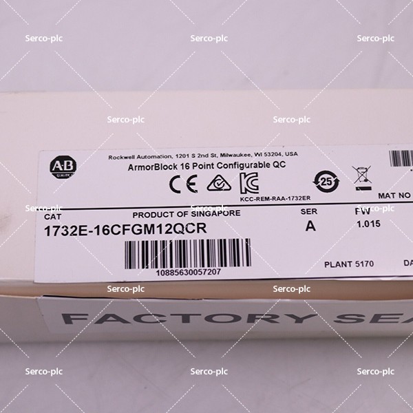 Allen Bradley 1732E-16CFGM12QCR​ EtherNet/IP Intelligent I/O Module