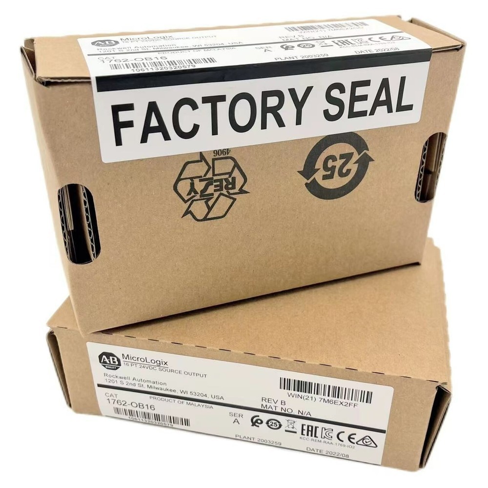 New AB 1762-OB16 Industrial Drive Free Shipping New in Box Factory Sealed PLC US