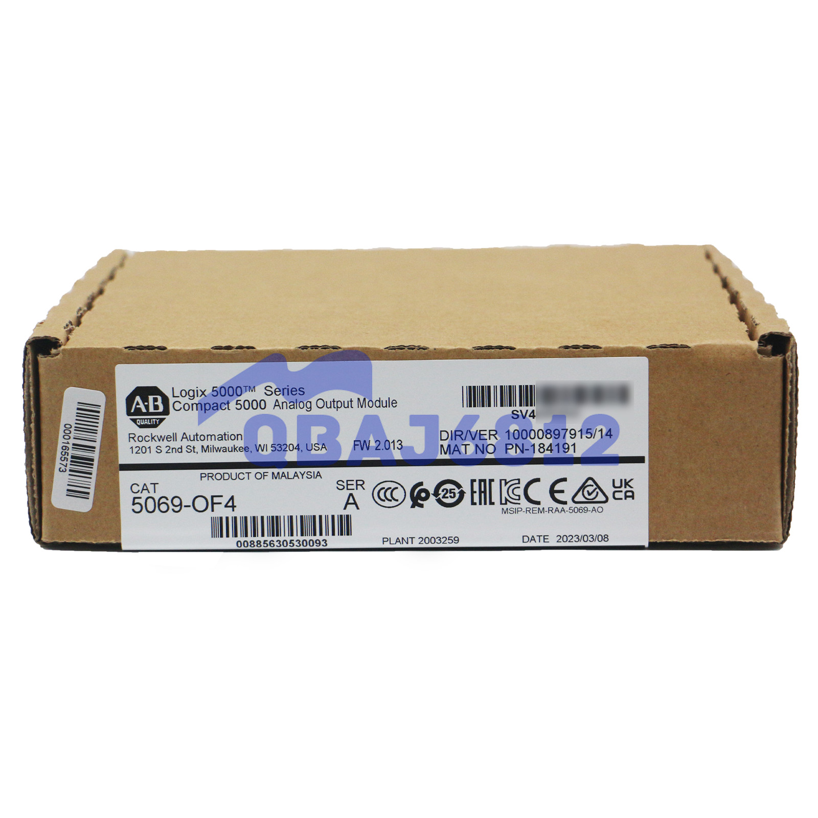 NEW Allen Bradley 5069-OF4 Compact 5000 Logix Analog Output Module