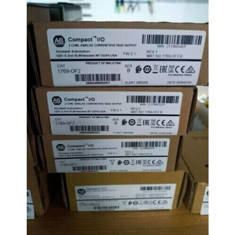 New Factory Sealed AB 1769-OF2 SER B Compact I/O Output Module 1769OF2