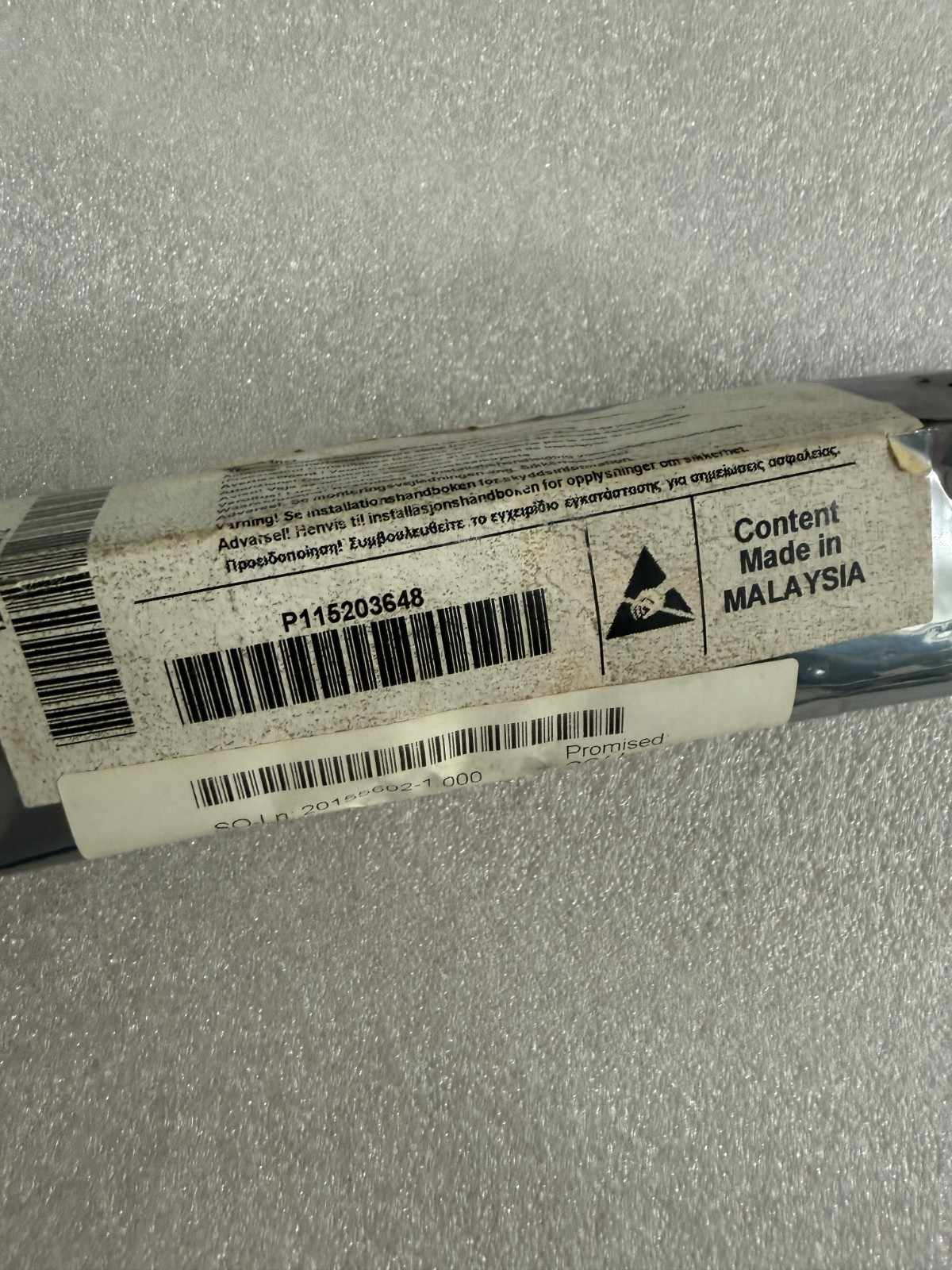 NEW Emerson Dual Extender Assembly 12P3373X012 FACTORY SEALED PACKAGE
