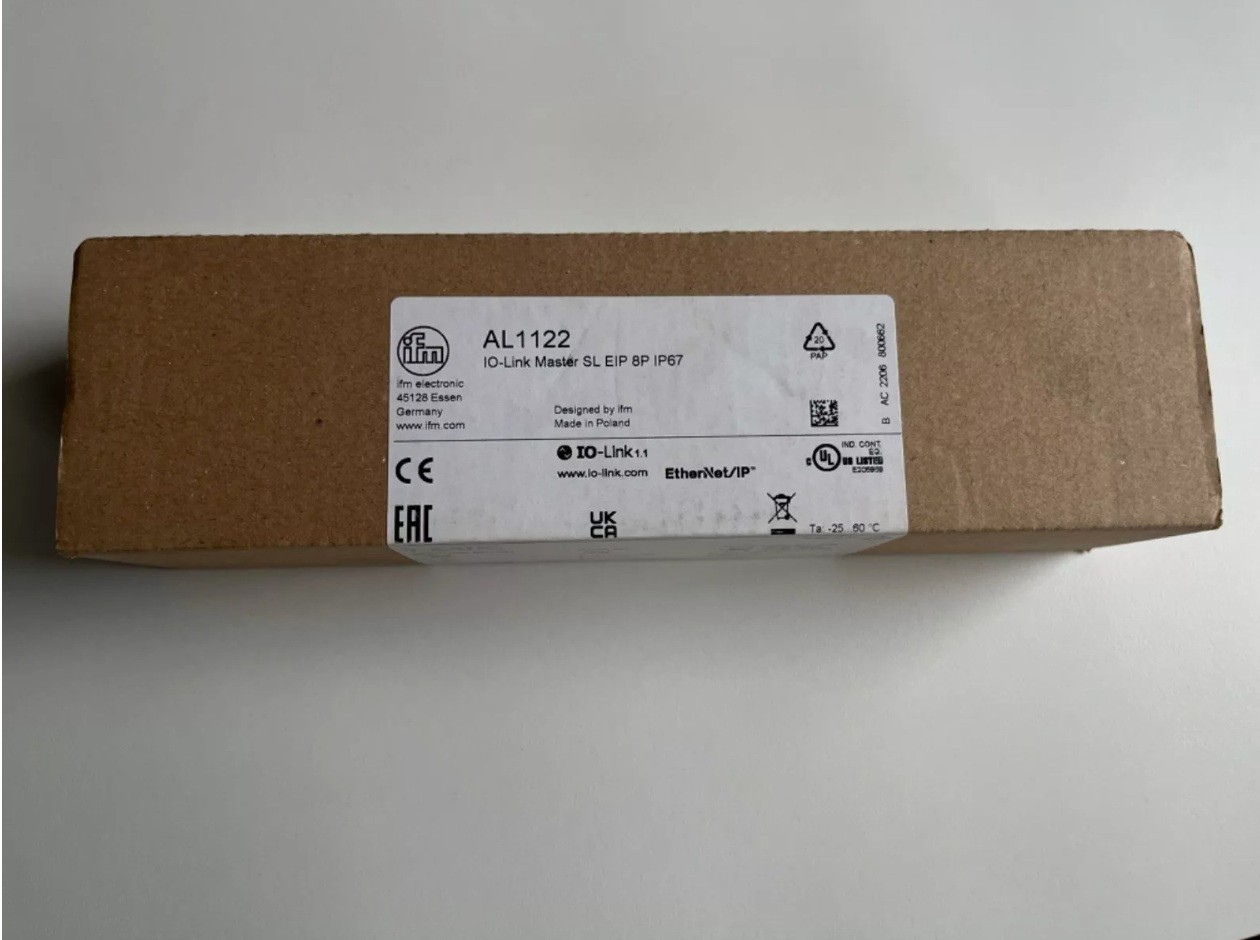 IFM AL1122 IO LINK MASTER for Ethernet/IP. SL EIP 8PORT IP67 3C-21