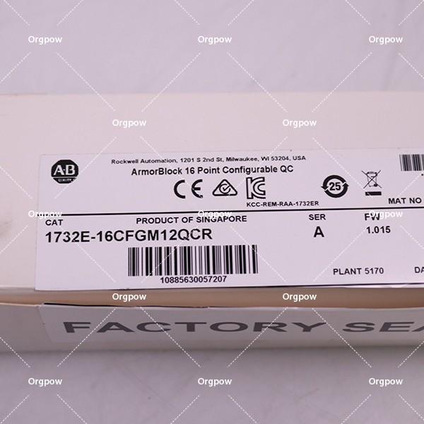 Allen Bradley 1732E-16CFGM12QCR​ EtherNet/IP Intelligent I/O Module
