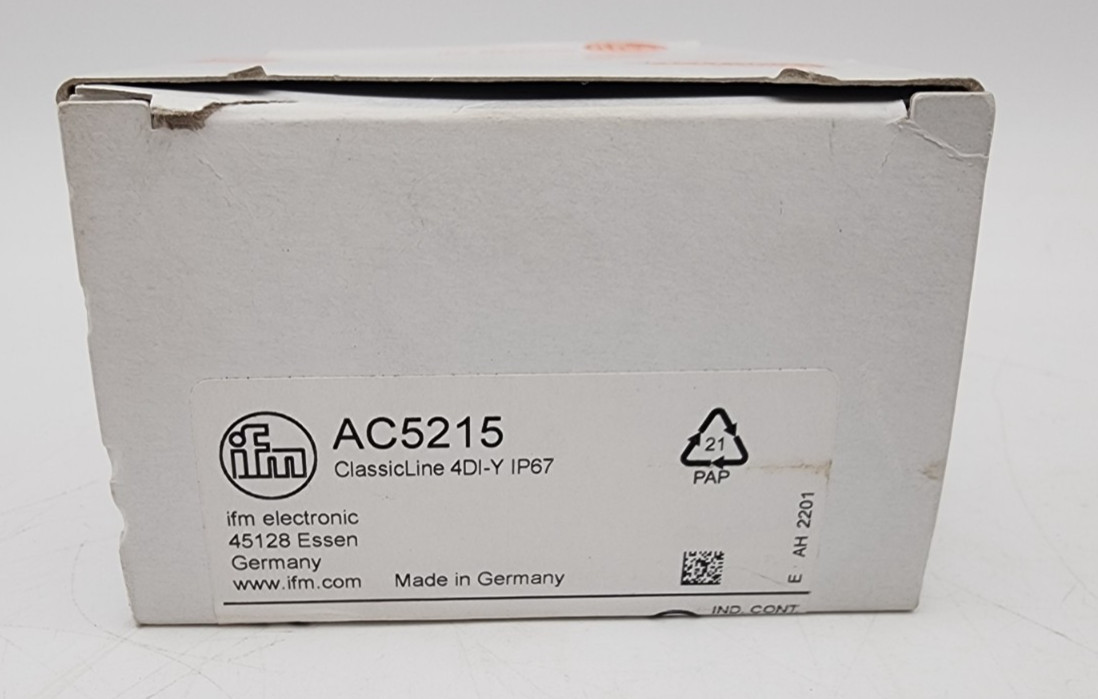 IFM AC5215 IFM EFECTOR AC-5215 AS-Interface Module IP67-AC5215 *NDA AVAILABLE*
