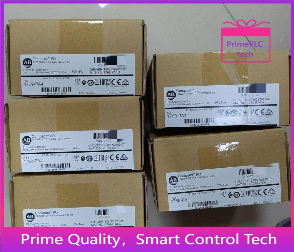 New Allen-Bradley 1769-PA4 SER A Compact Power Supply Module 1769PA4