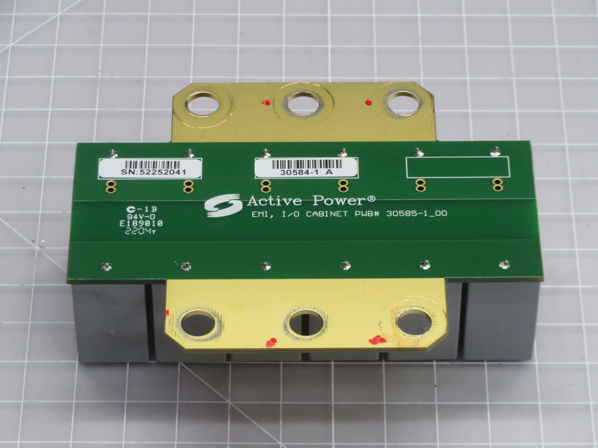 ACTIVE POWER 30585-1_00 30584-1 A I/O CABINET PWB BOARD T260409