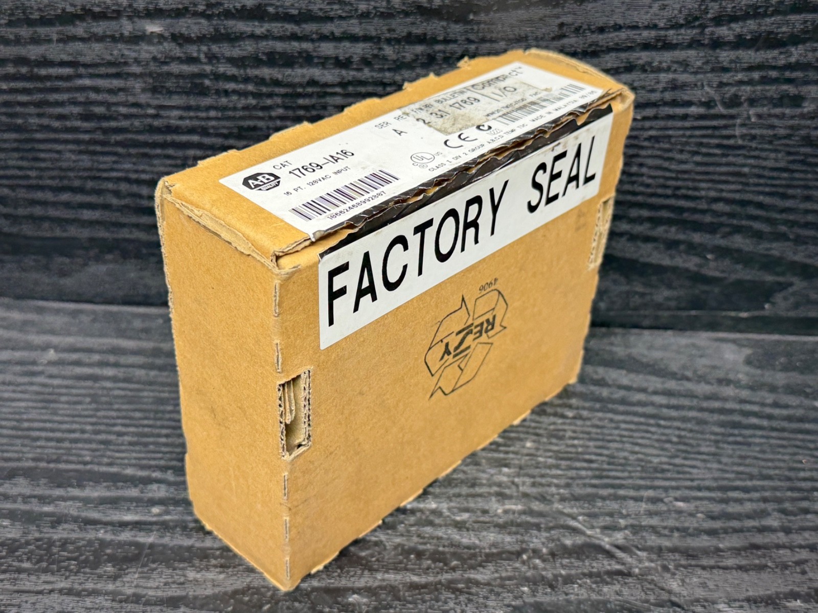 Surplus Open Allen Bradley 1769-IA16 1A16 A 3.1 CompactLogix Input Module Older