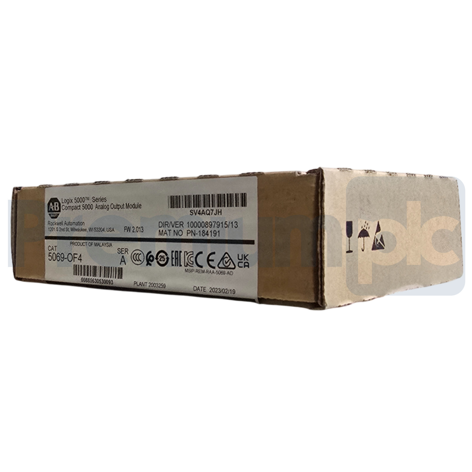 ALLEN BRADLEY 5069-OF4 /A CompactLogix 5000 I/O 4-CH ANALOG OUTPUT MODULE NSFS