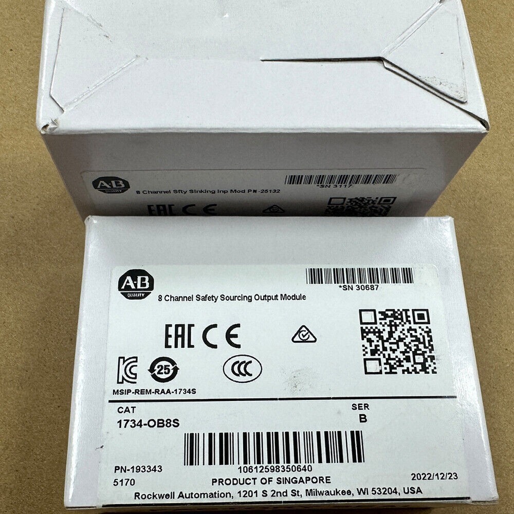New AB 1734-OB8 1734-OB8S 1734-IB8 1734-IB8S Output Module New PLC