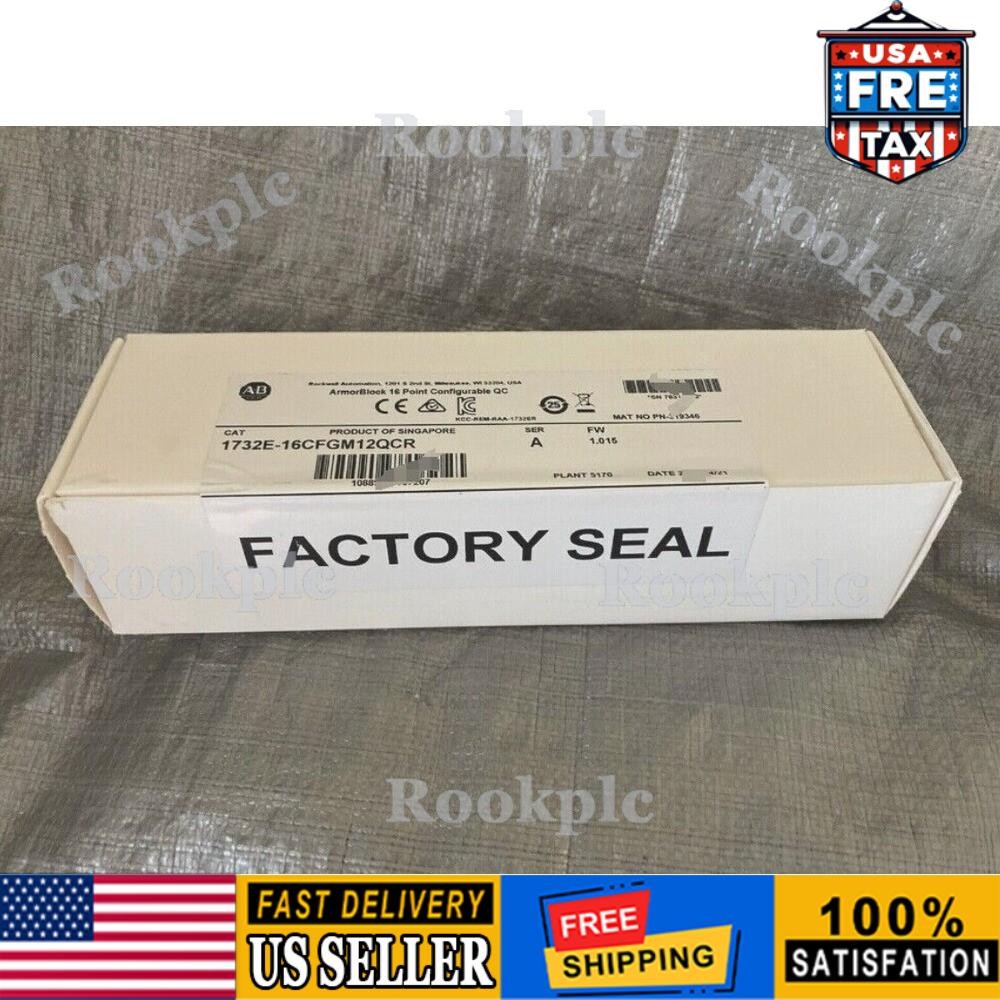 Allen Bradley 1732E-16CFGM12QCR /A ArmorBlock Module *NEW IN BOX* US Free Tax