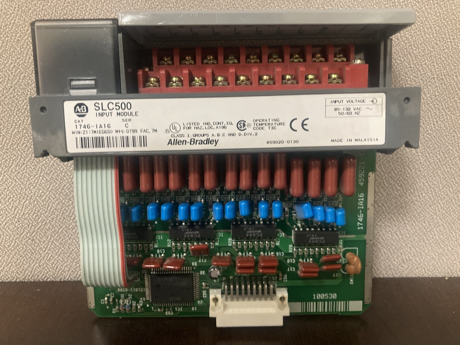Allen Bradley SLC500 Input Module Series C – 1746-IA16