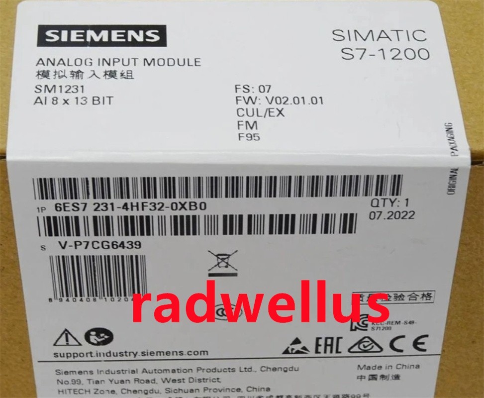 NEW IN BOX SIEMENS 6ES7 231-4HF32-0XB0 6ES7 231-4HF32-0XB0