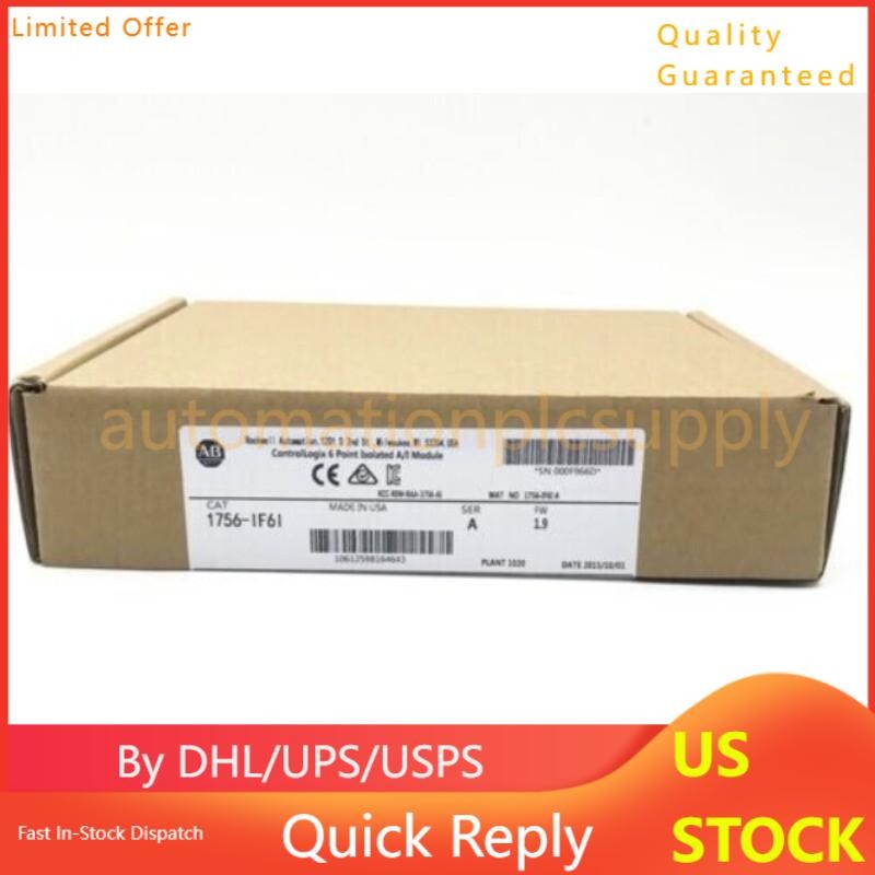 New Factory Sealed AB 1756-IF6I / A Controllogix Analog Isolated Input Module US