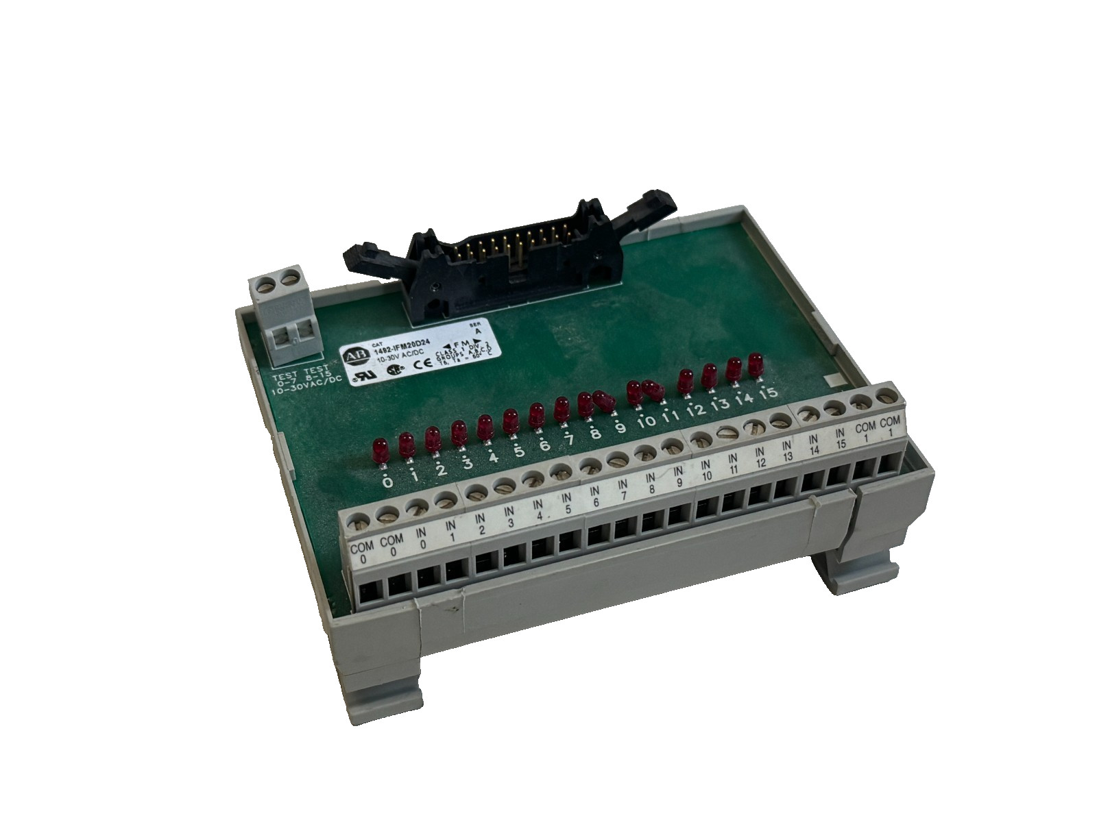 USED Allen Bradley 1492-IFM20D24 SER. A Module
