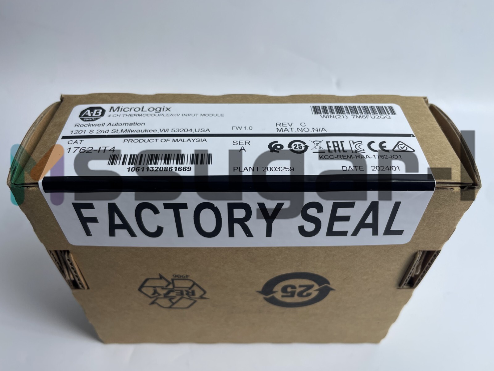 NEW Allen-Bradley 1762-IT4 SER A MicroLogix Themocouple/mV Module 1762IT4