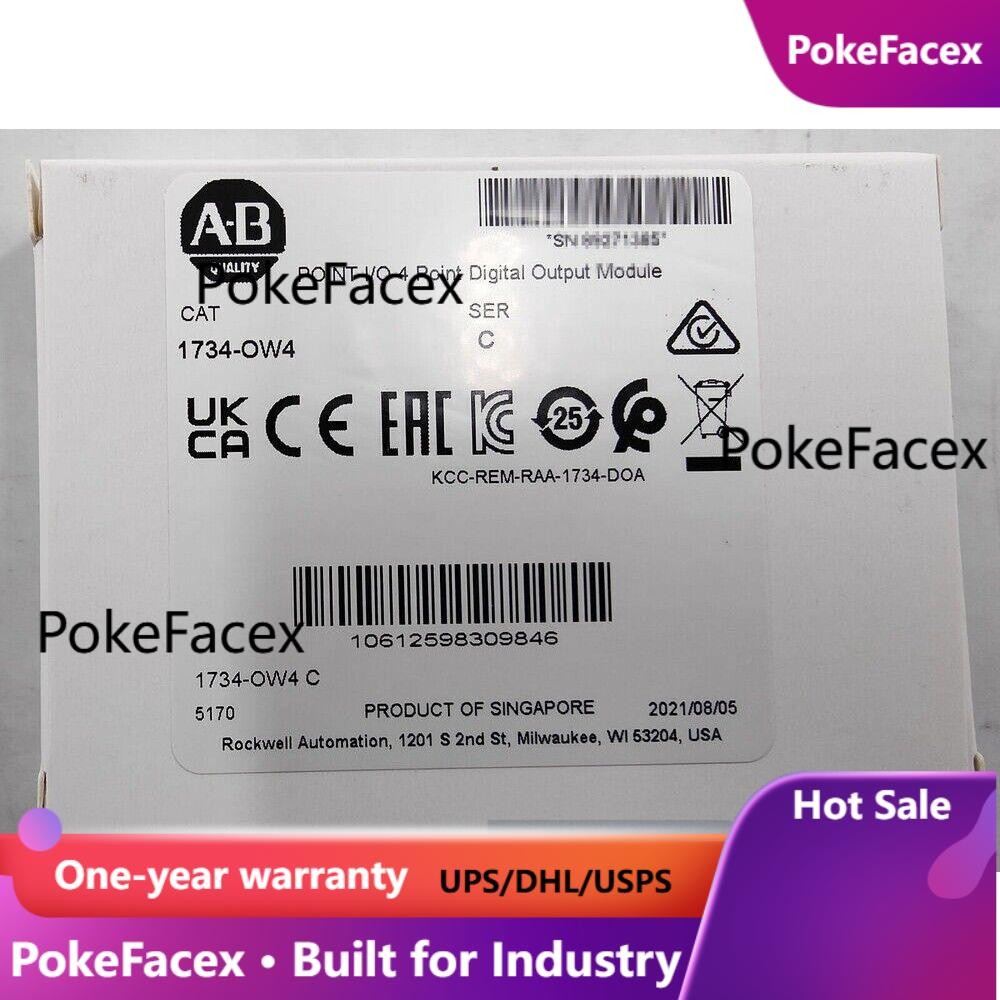 NEW- 1734-OW4 AB Point I/O 4 Point Digital Output Module US Allen-Bradley USA