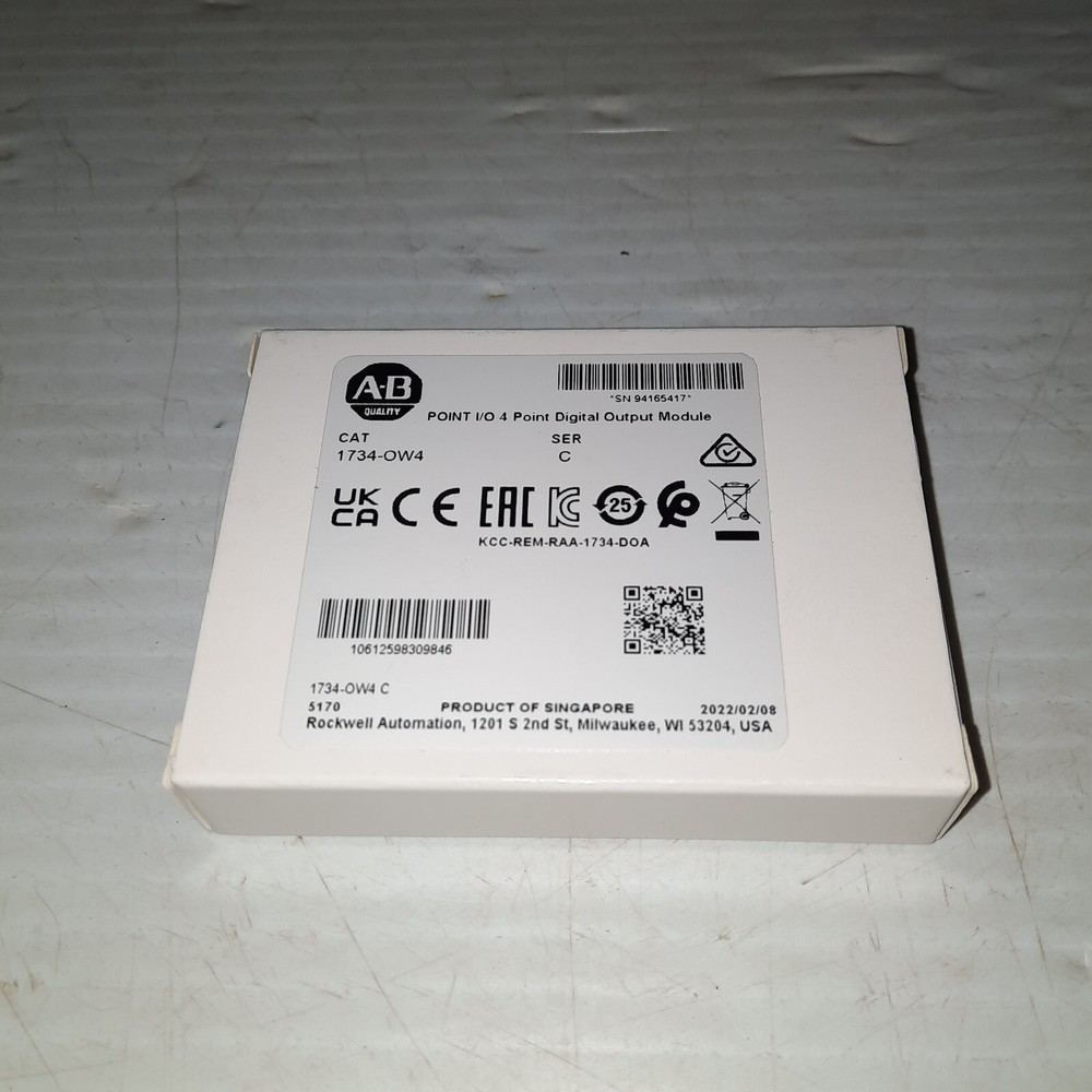 AB 1734-OW4 C POINT I/O 4 Point Digital Output Module 1734OW4 PLC New Sealed
