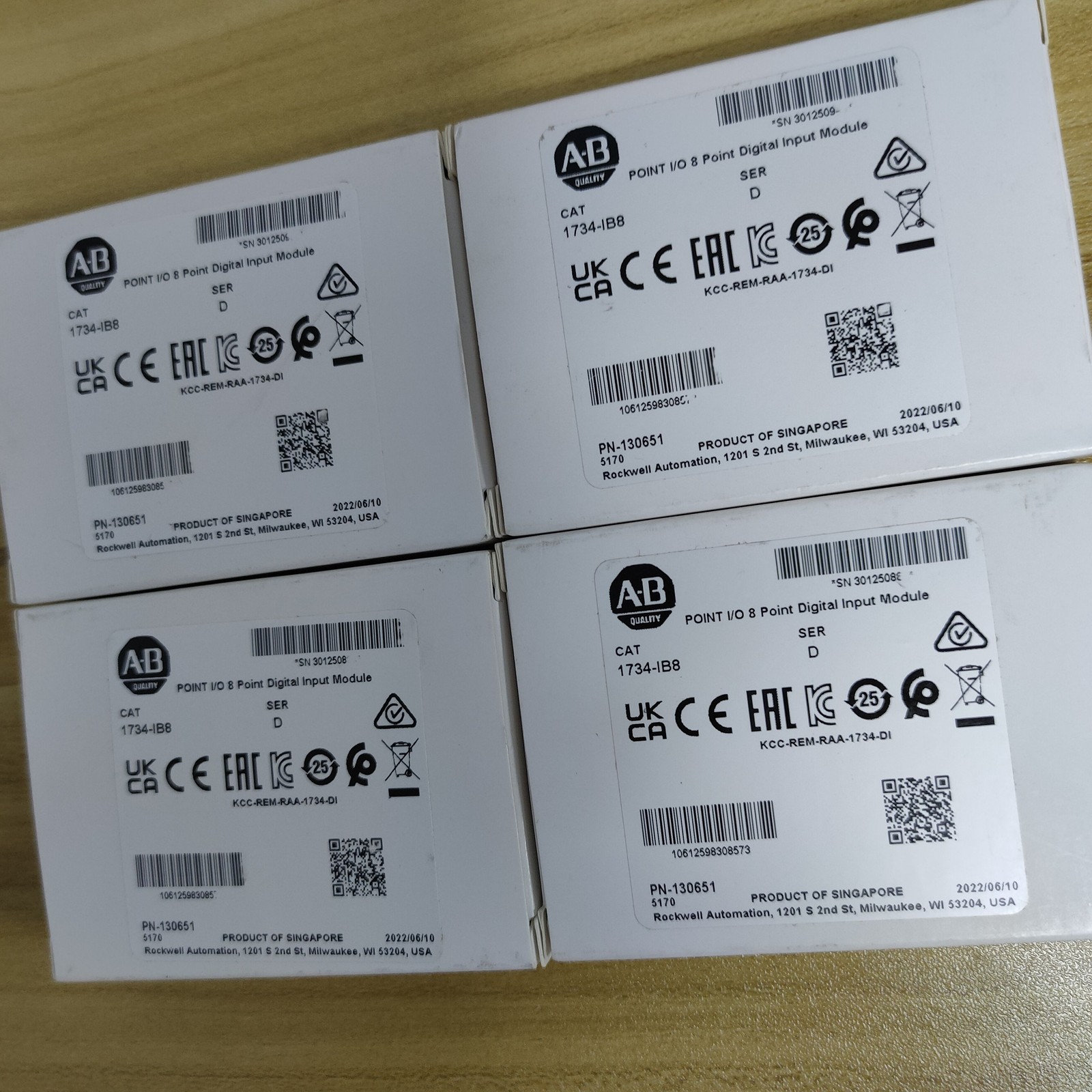 New Sealed AB 1734-IB8 8Point Digital Input Module 2023 AB1734IB8 TX