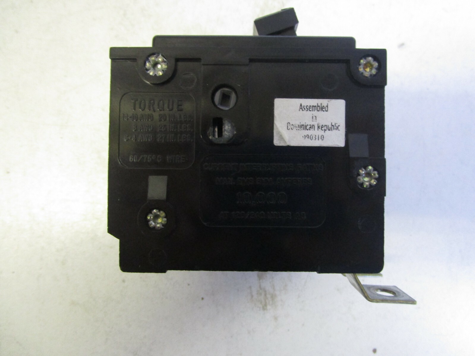 CUTLER HAMMER UNKNOWN PART # 30A QUICKLAG 2-POLE CIRCUIT BREAKER – FREE SHIPPING