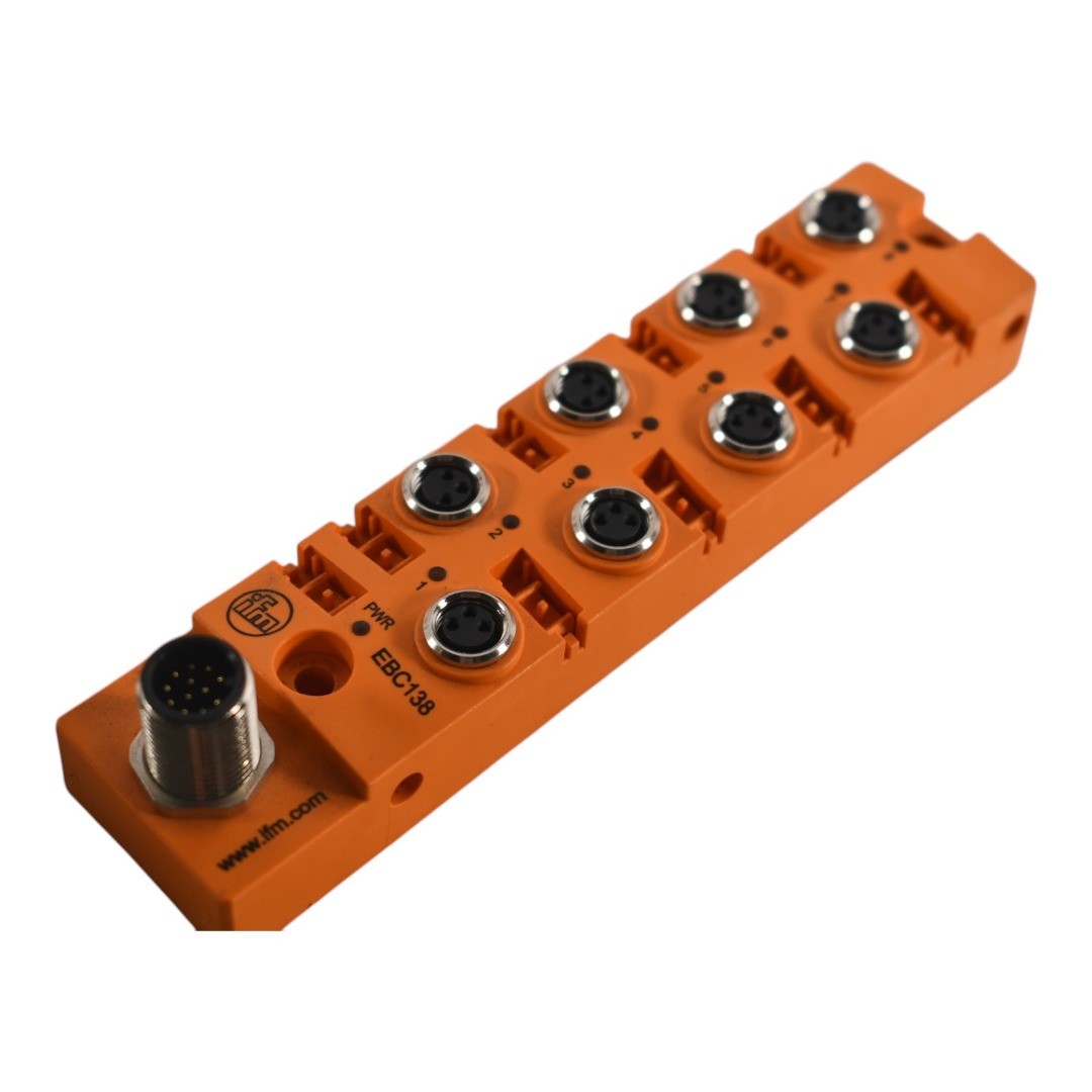 NEW IFM Effector Wiring block EBC138 ZDO8F039MSS0000—STGH120MSS