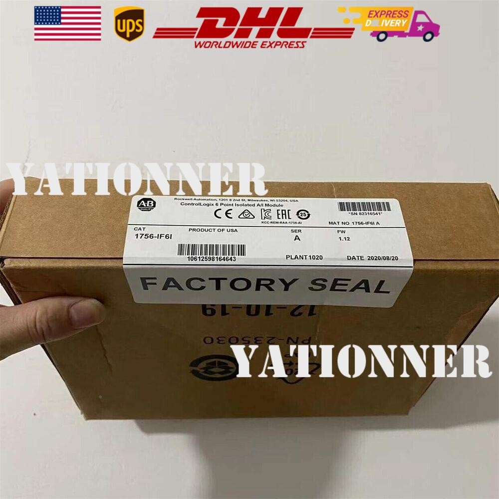 New Allen-Bradley 1756-IF6I / A Controllogix Analog Isolated Input Module AB US