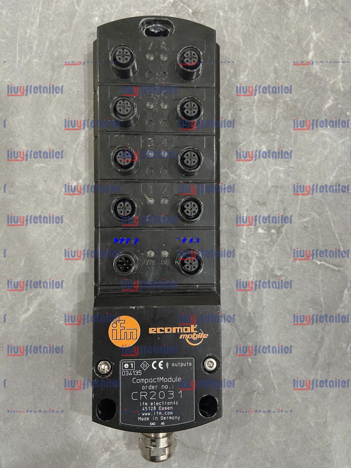Used One IFM CR2031 R360/METAL-MODULE/O/8 Tested