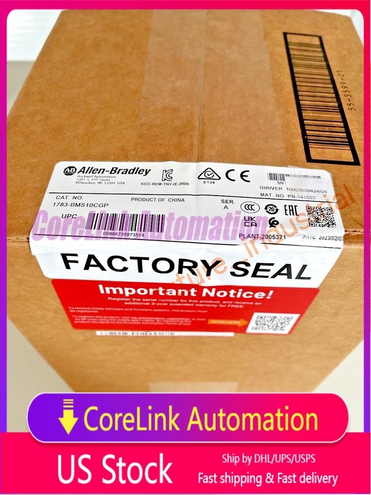 New Factory Sealed 1783-BMS10CGP / A Port Managed Ethernet Switch 1783-BMS10CGP