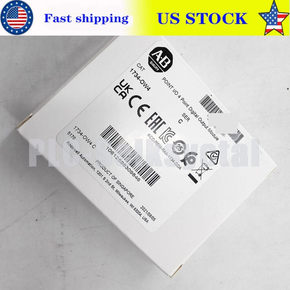 New Allen-Bradley 1734-OW4 POINT I/O 4 Point Digital Output Module AB 1734OW4