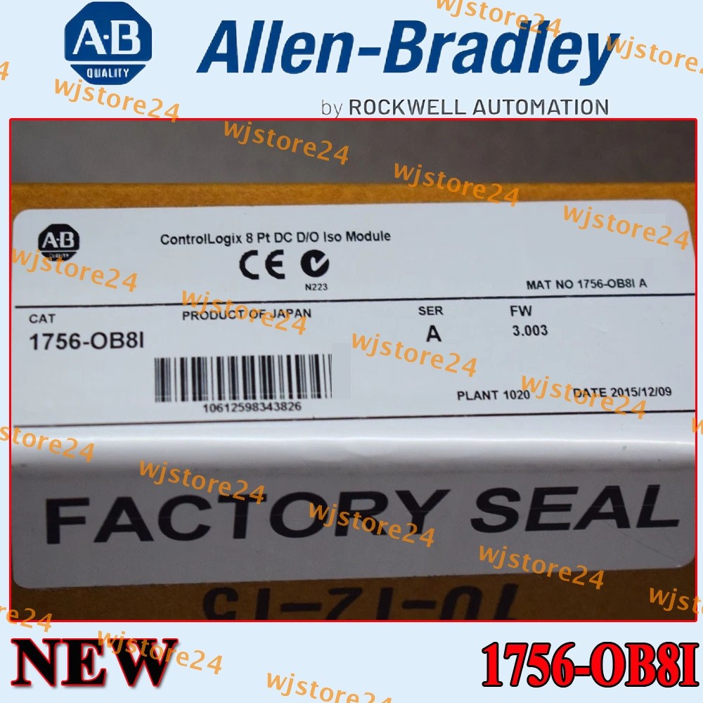 New Factory Sealed Unbrand 1756-OB8I ControlLogix 8 Pt DC D/O Iso Module