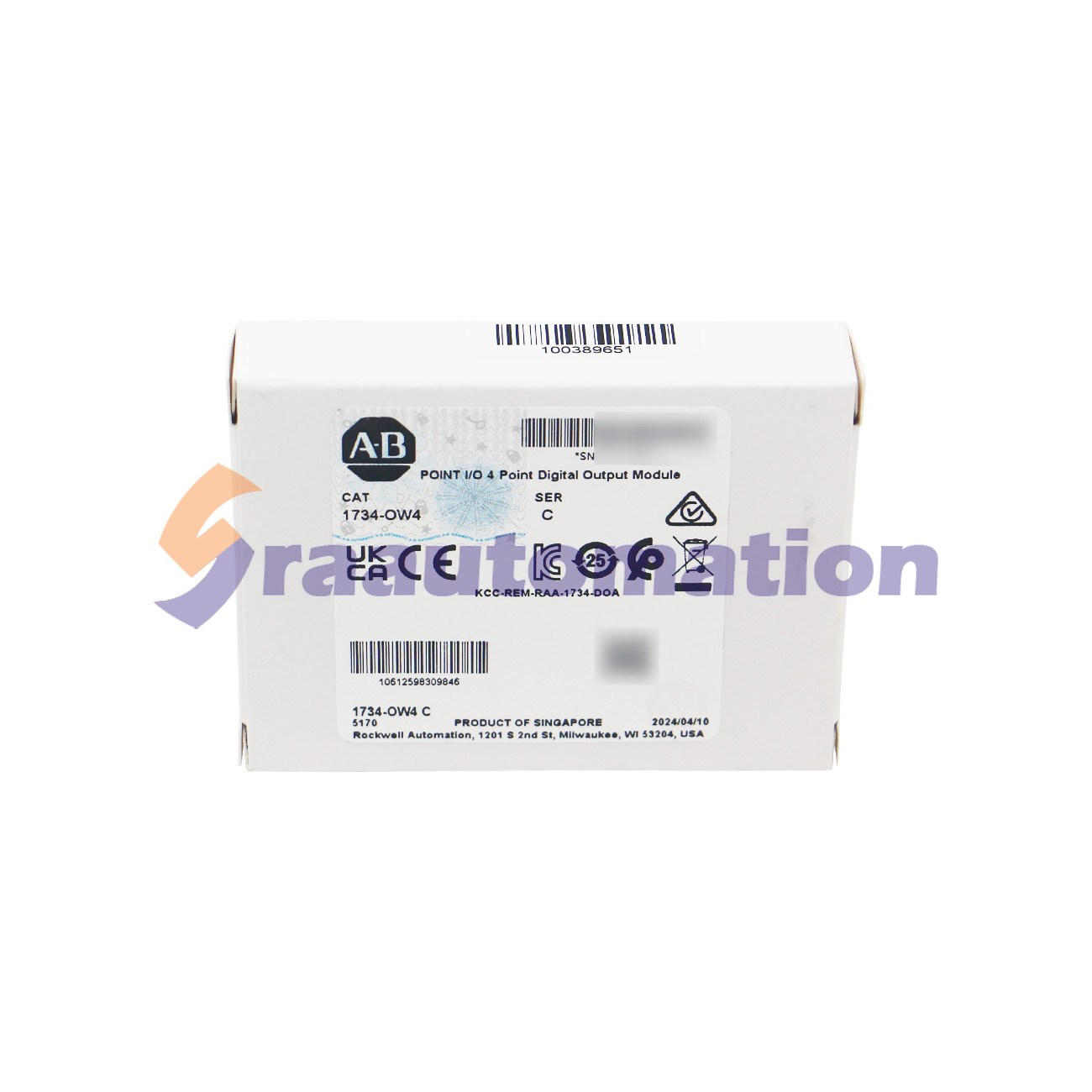 NEW Allen-Bradley 1734-OW4 AB POINT I/O 4Point Digital Output Module 1734OW4