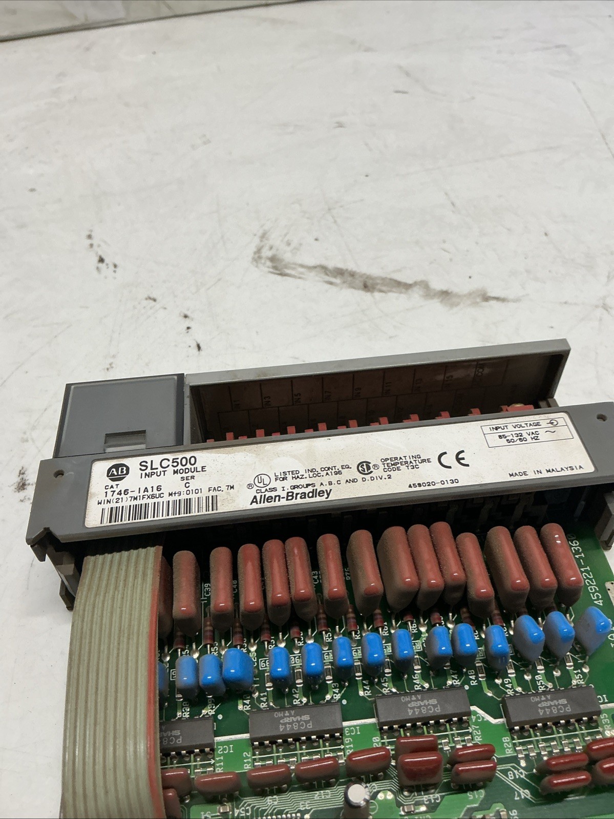 Allen Bradley 1746-IA16 SER C input module Z-685