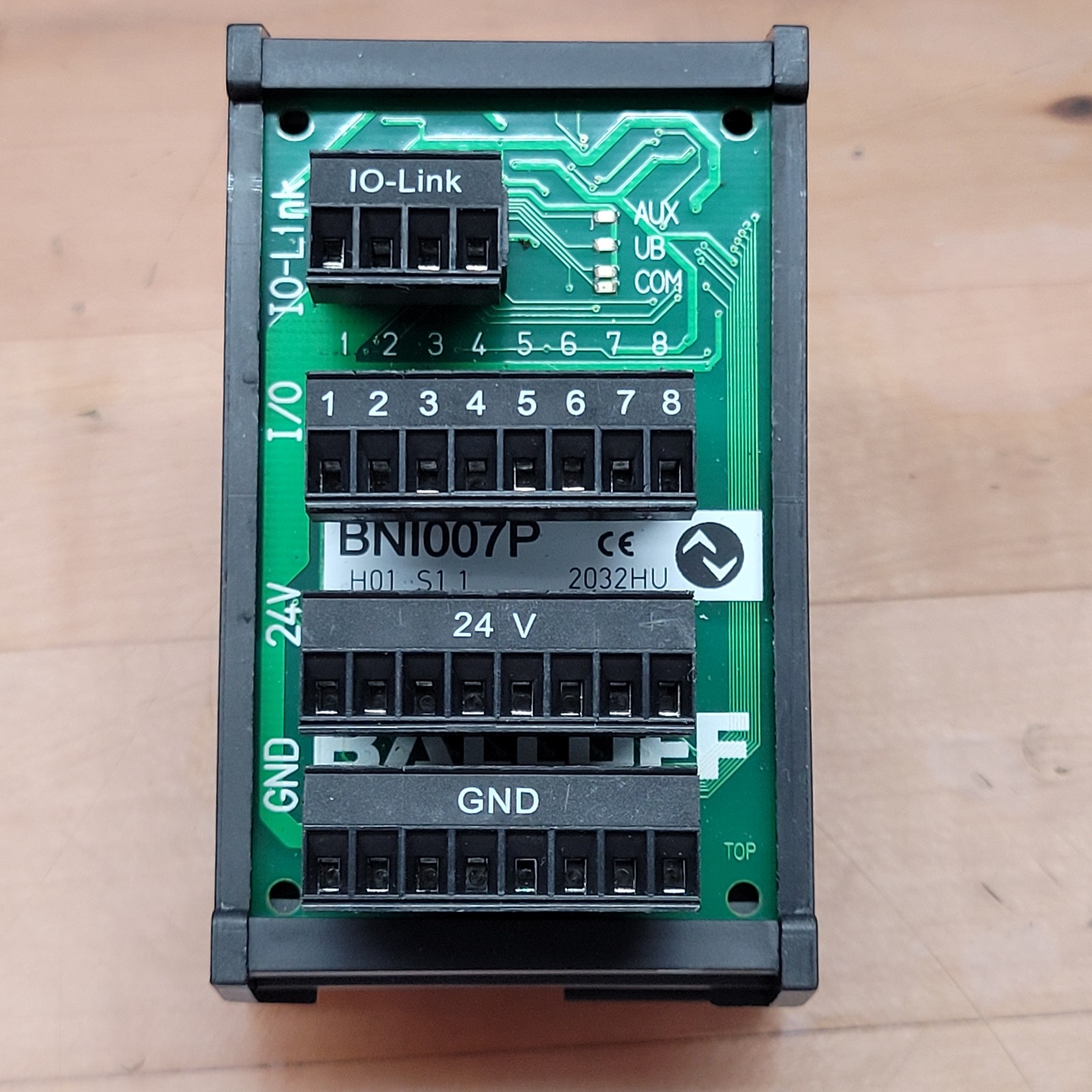 Balluff BNI007P Active Splitter, IO-Link 1.0, Input/Output 8, PVC Housing – USED
