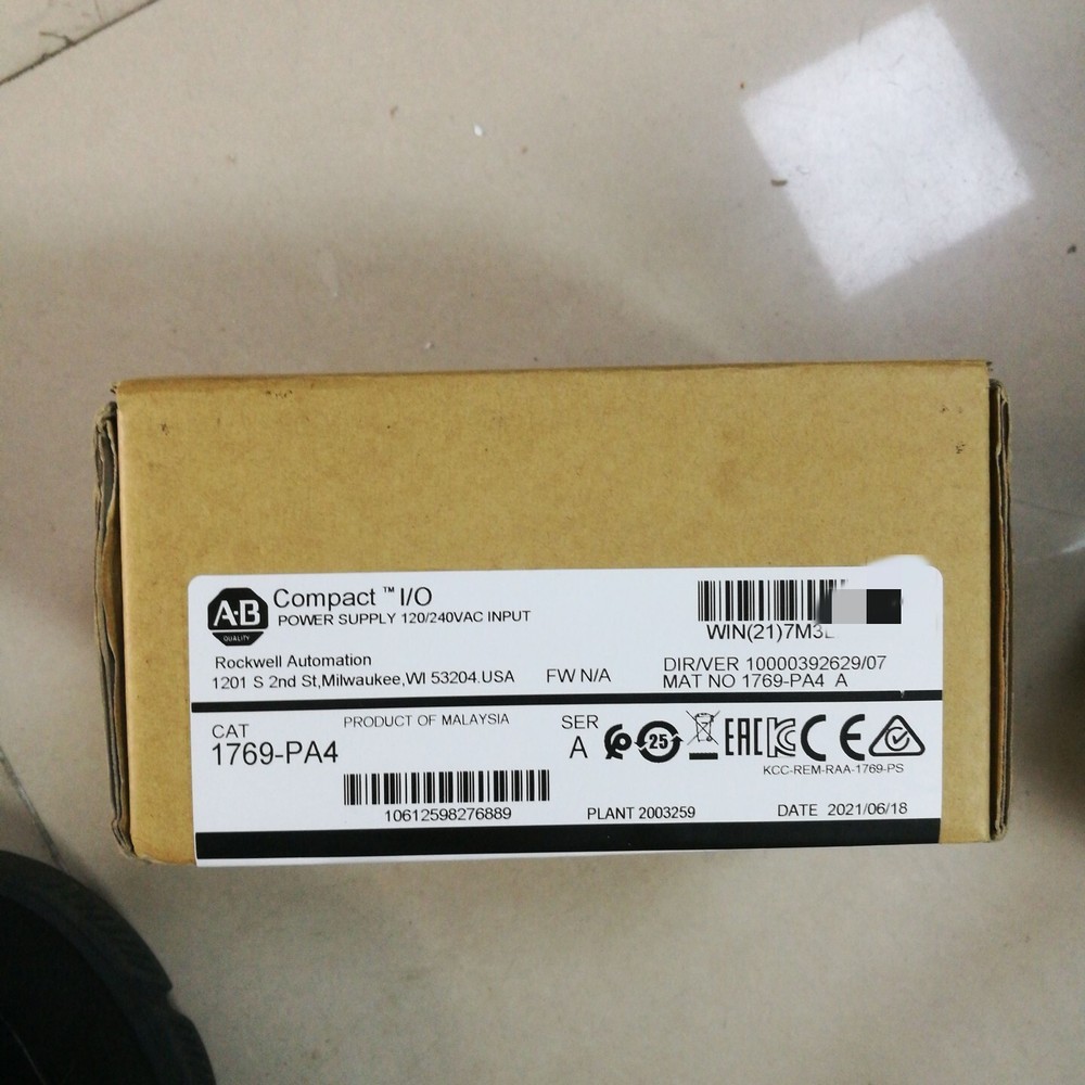 Allen-Bradley New Sealed 1769-PA4 SER A CompactLogix Power Supply 1769PA4