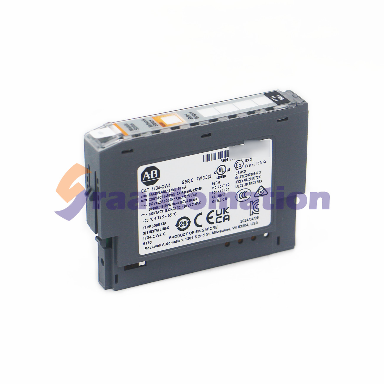 NEW Allen-Bradley 1734-OW4 AB POINT I/O 4Point Digital Output Module 1734OW4