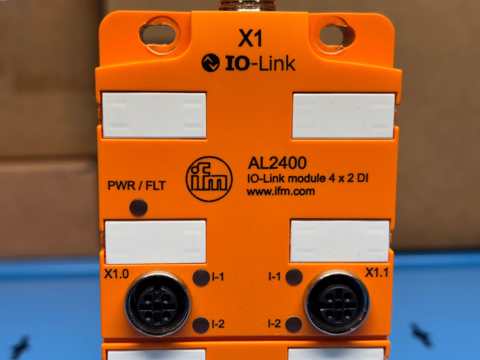 IFM AL2400 I/O-Link CompactLine 4 x 2 DI Input/Output Module – NEW OPEN BOX