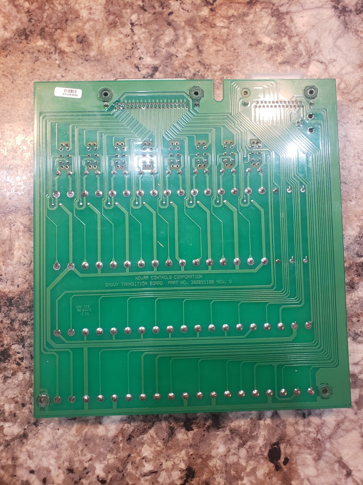 Novar Savvy 651101000 / 302091100 Transition Board