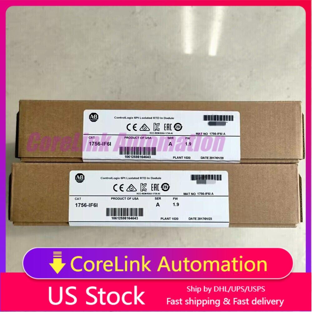 nEW IN BOX Allen-Bradley 1756-IF6I ControlLogix 6 Point Isolated A/IModule