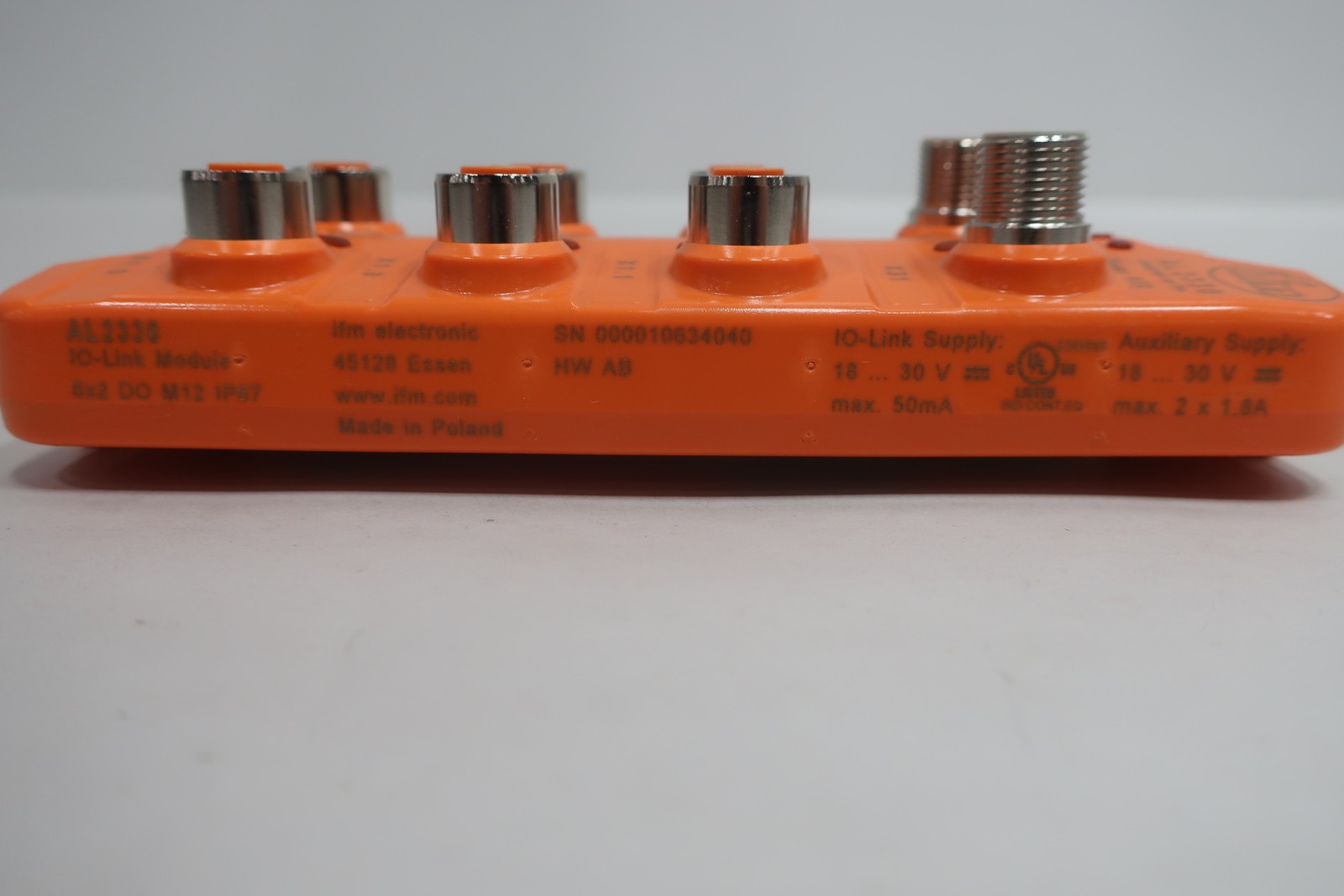Ifm AL2330 Io-link 12-point Digital Output Module