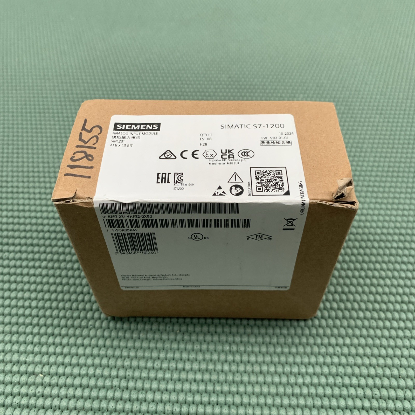 Siemens 6ES7 231-4HF32-0XB0 (Surplus Unopen)