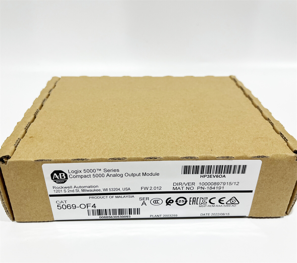 Allen-Bradley 5069-OF4 Compact Logix 5000 I/O Analog Output Module 5069-OF4 HT